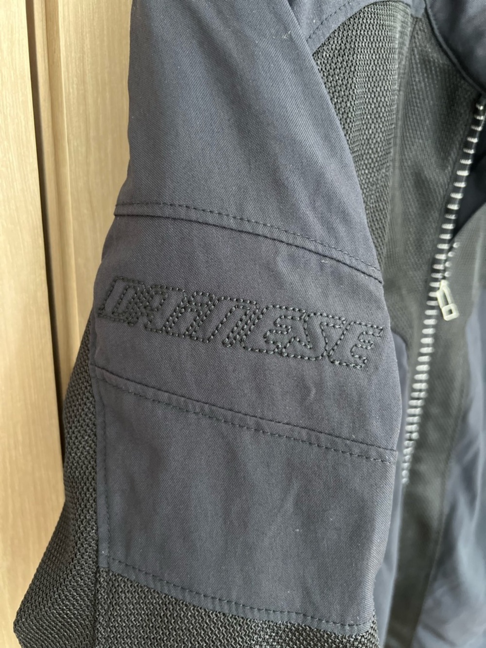 Dainese Air-Frame Lady Tex Textile Jacket Coat Sz 46 Black Motorcycle Protect - Picture 3 of 14